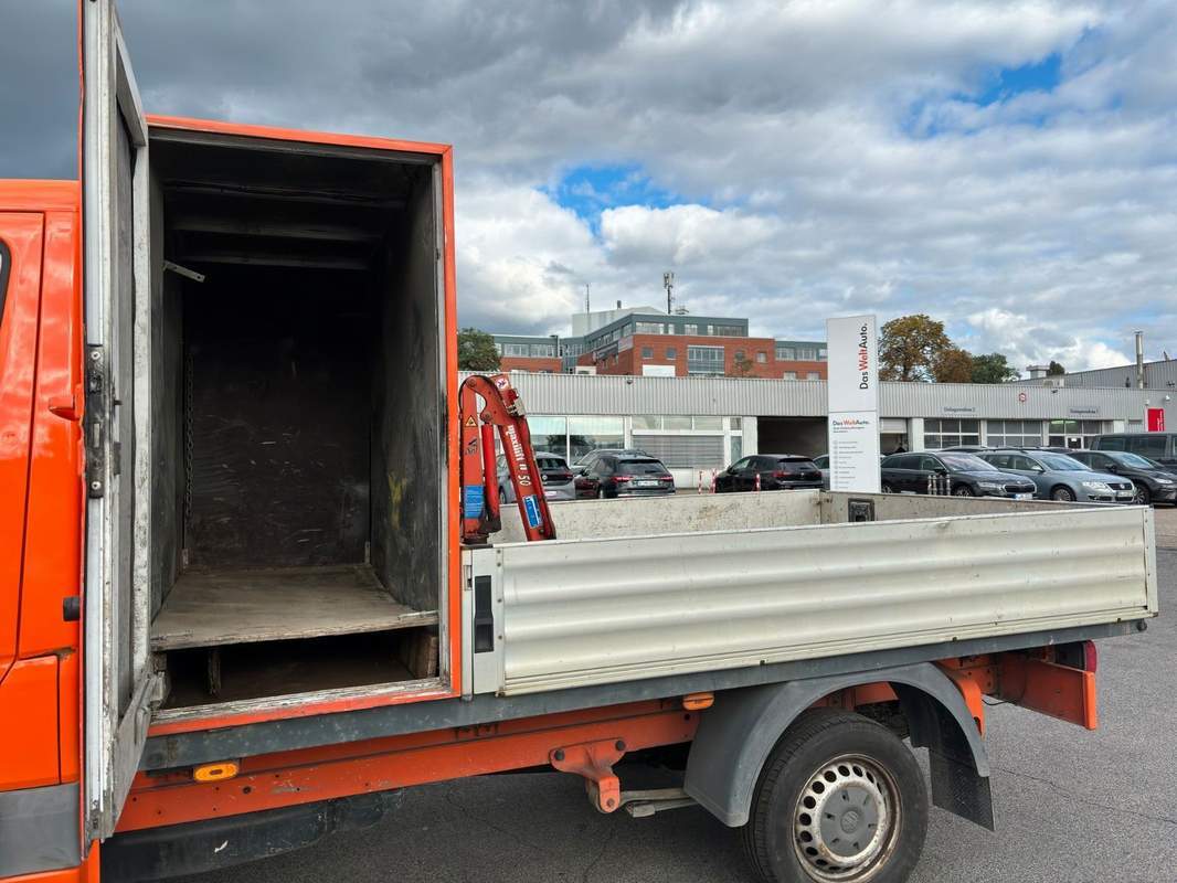 Volkswagen Crafter – bena cu macara