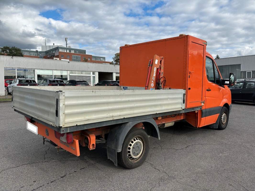 Volkswagen Crafter – bena cu macara