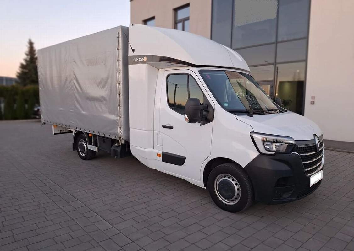 Renault Master TwinCAB – dormitor dublu, prelata 10EP