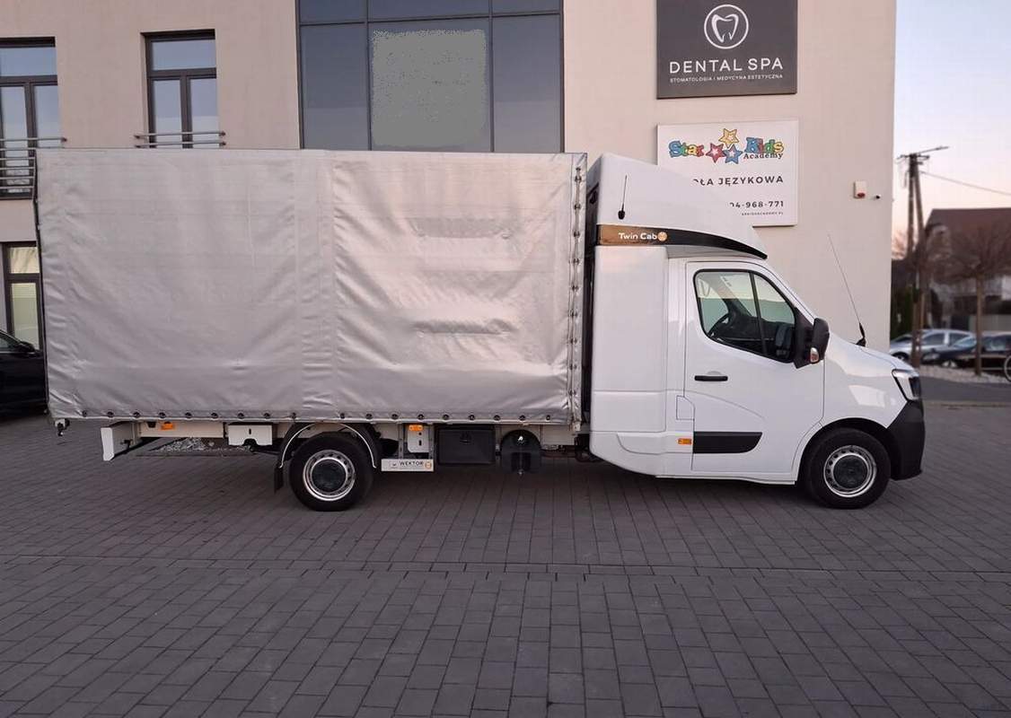 Renault Master TwinCAB – dormitor dublu, prelata 10EP