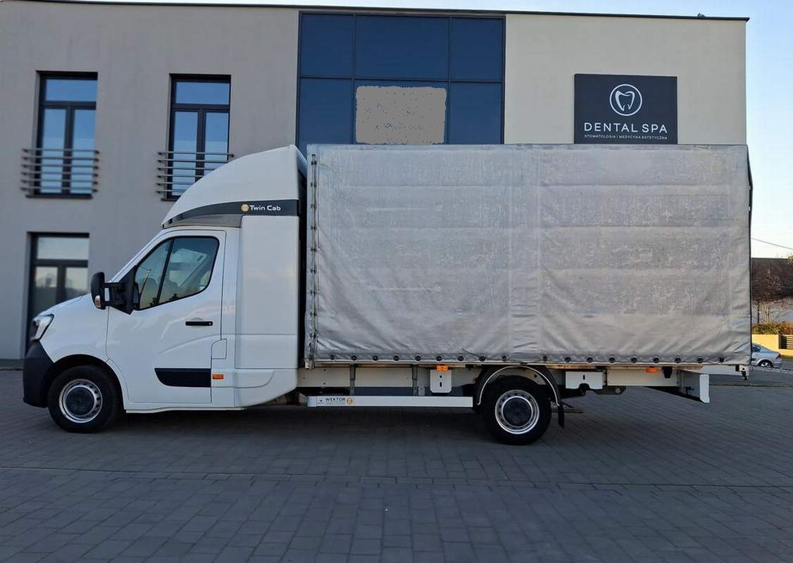 Renault Master TwinCAB – dormitor dublu, prelata 10EP