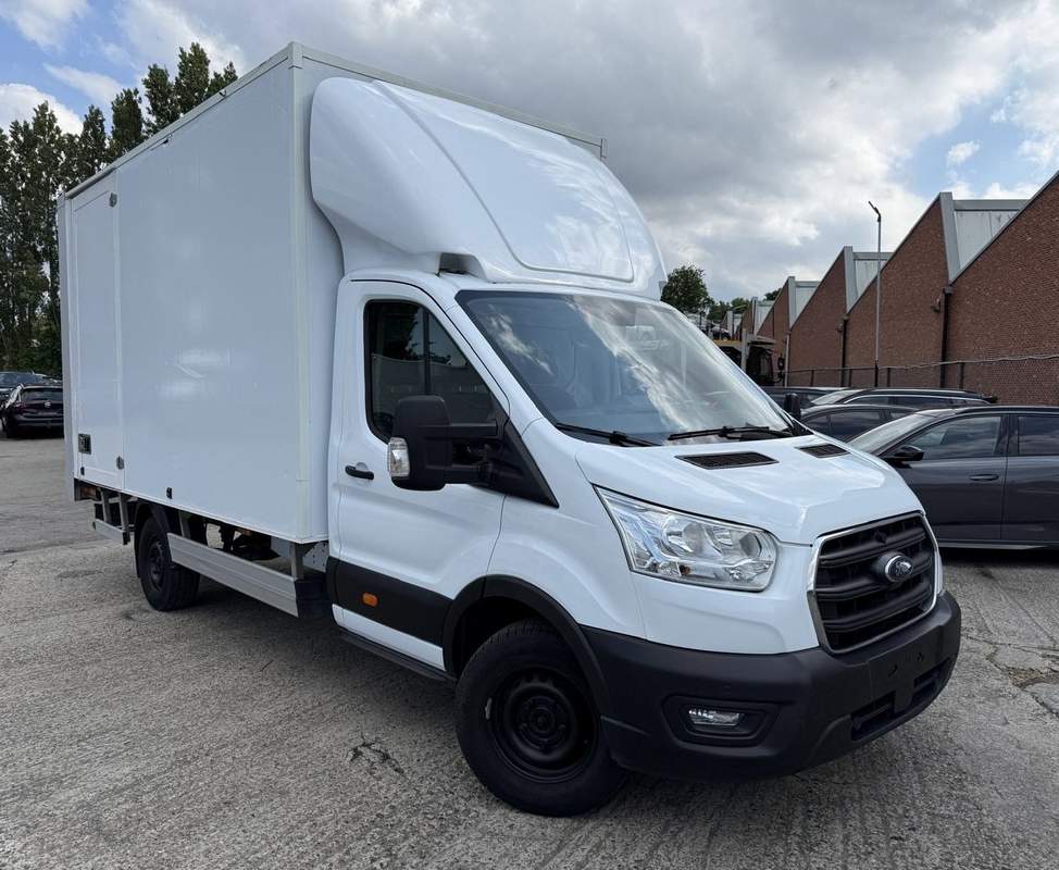 Ford Transit BOX cu lift hidraulic - 3500kg, leasing, rate, garantie 12 luni - fotografia 1 din 3