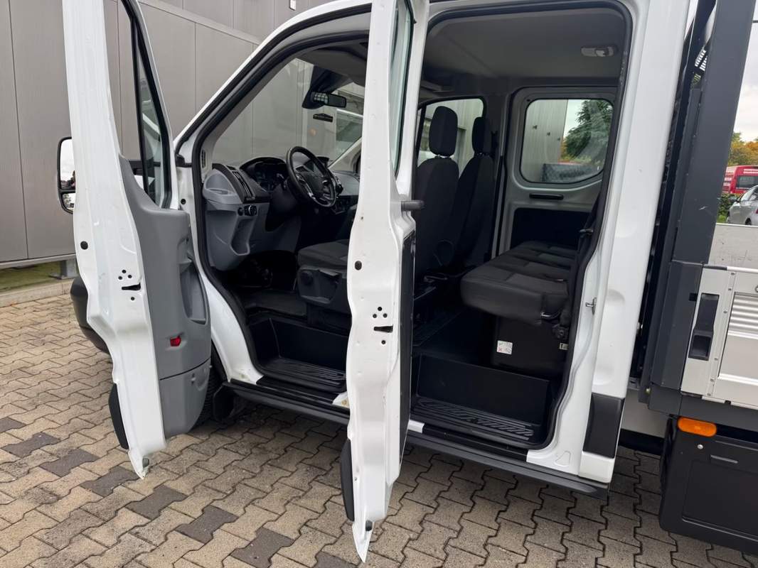 Ford Transit 3500kg, cabina dubla, roti duble spate