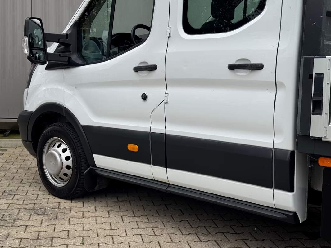 Ford Transit 3500kg, cabina dubla, roti duble spate