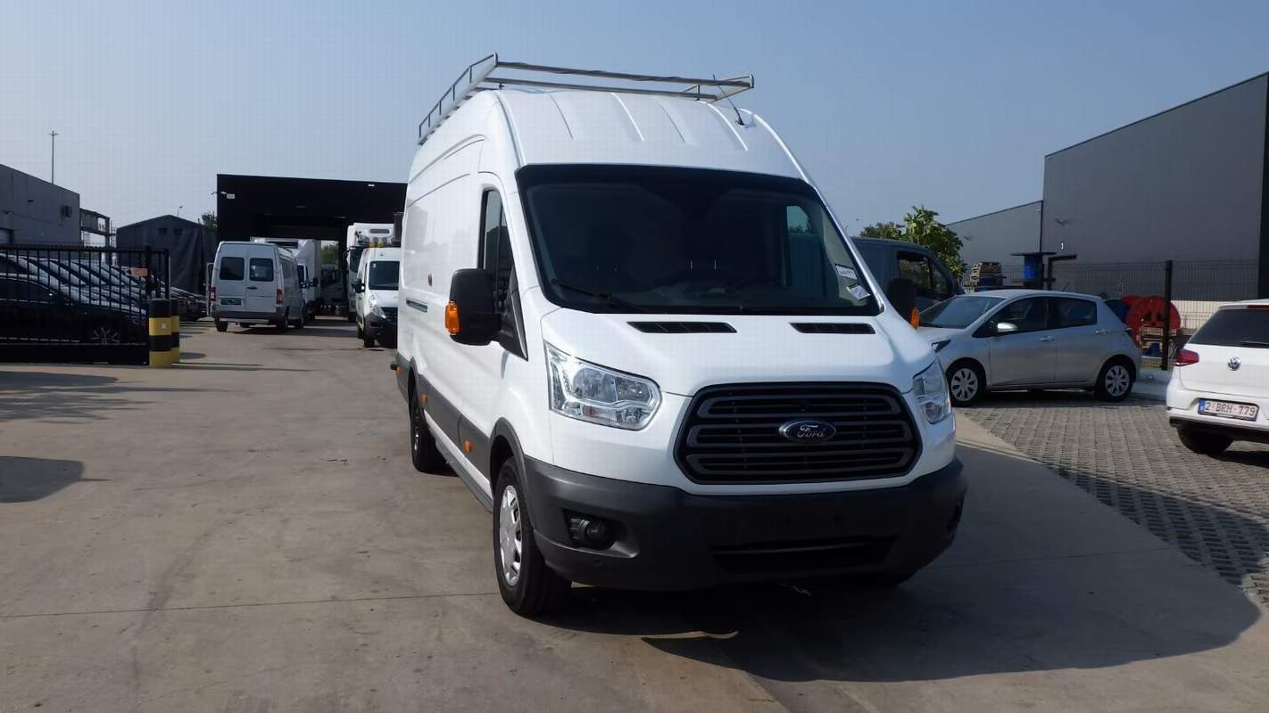 Ford Transit MAXI XXL L4H3 service mobil - cu portbagaj, scara, dulapioare - fotografia 2 din 3